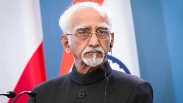 पूर्व उपराष्ट्रपति के बचाव में आई कांग्रेस, बीजेपी पर किया पलटवार, गजनी को बताया था भारतीय लुटेरा