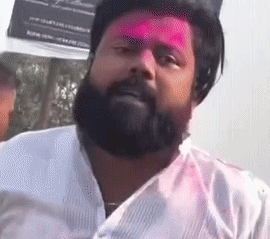 सोशल मीडिया पर वायरल वीडियो में लड़कियों को भद्दी गालियां देता आरोपी गोल्डेन साहनी।