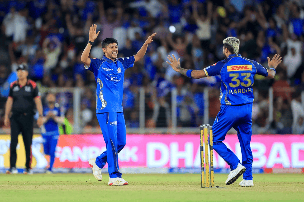 45 गेंदों पर तिलक ने जड़ा शतक, अश्विनी ने चार विकेट लेकर जीटी की तोड़ी कमर 