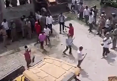 विदेशी फंडिंग और सरकारी जमीन कब्जे के आरोप, 100 से ज्यादा पुलिसकर्मी तैनात