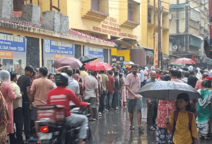 बीजेपी उम्मीदवार पर हमला, ईवीएम को लेकर विवाद