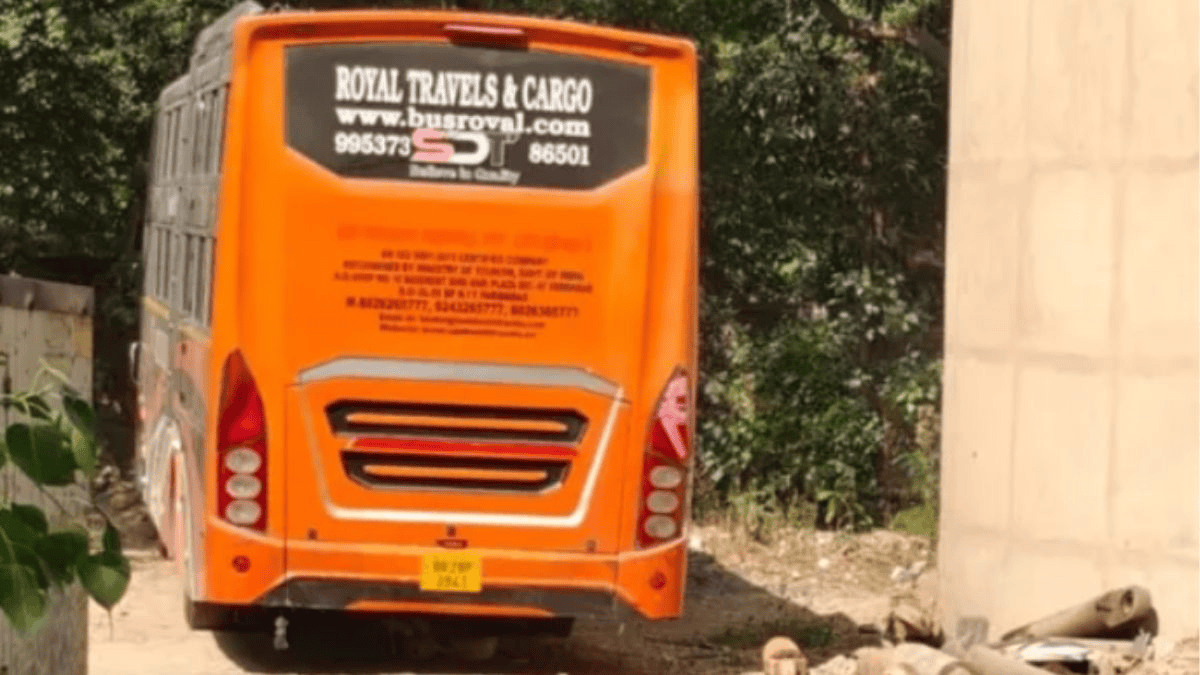 ड्राइवर-कंडक्टर अरेस्ट, सात किलोमीटर तक चली बस