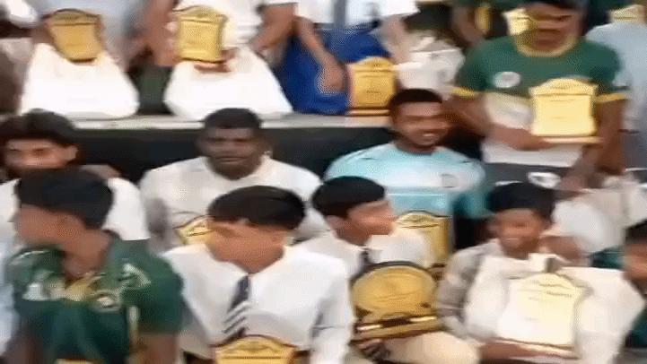 नेशनल और इंटरनेशनल मंच पर बढ़ाया जिले का मान, मेधावी खिलाड़ियों को किया सम्मानित