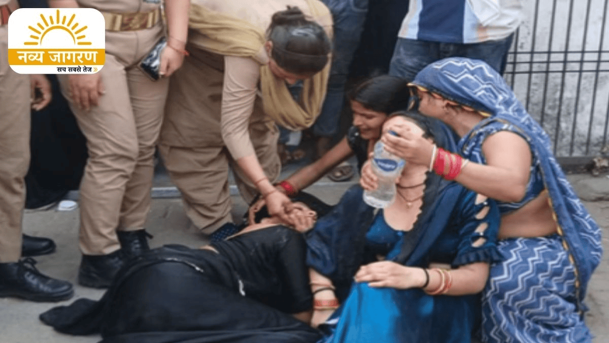 सीएचसी पर परिजनों का हंगामा, लापरवाही का लगाया आरोप