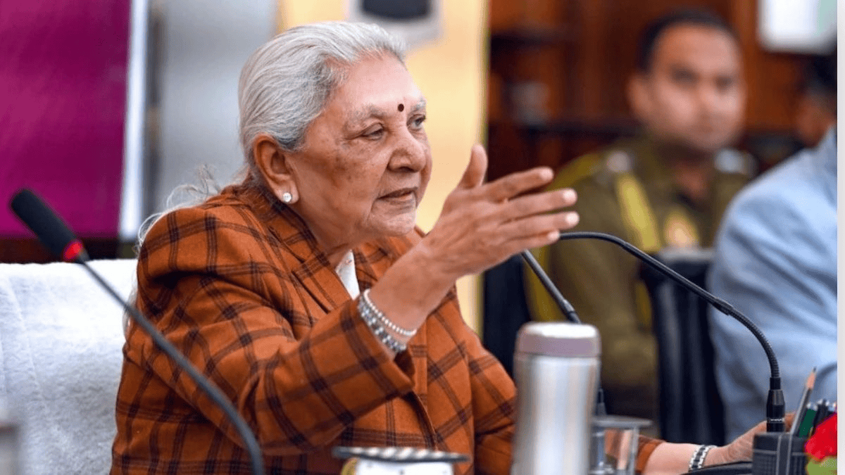 राज्यपाल आनंदीबेन पटेल ने दिए निर्देश, कहा- शिक्षा के साथ सुरक्षा और स्किल डेवलपमेंट पर हो फोकस