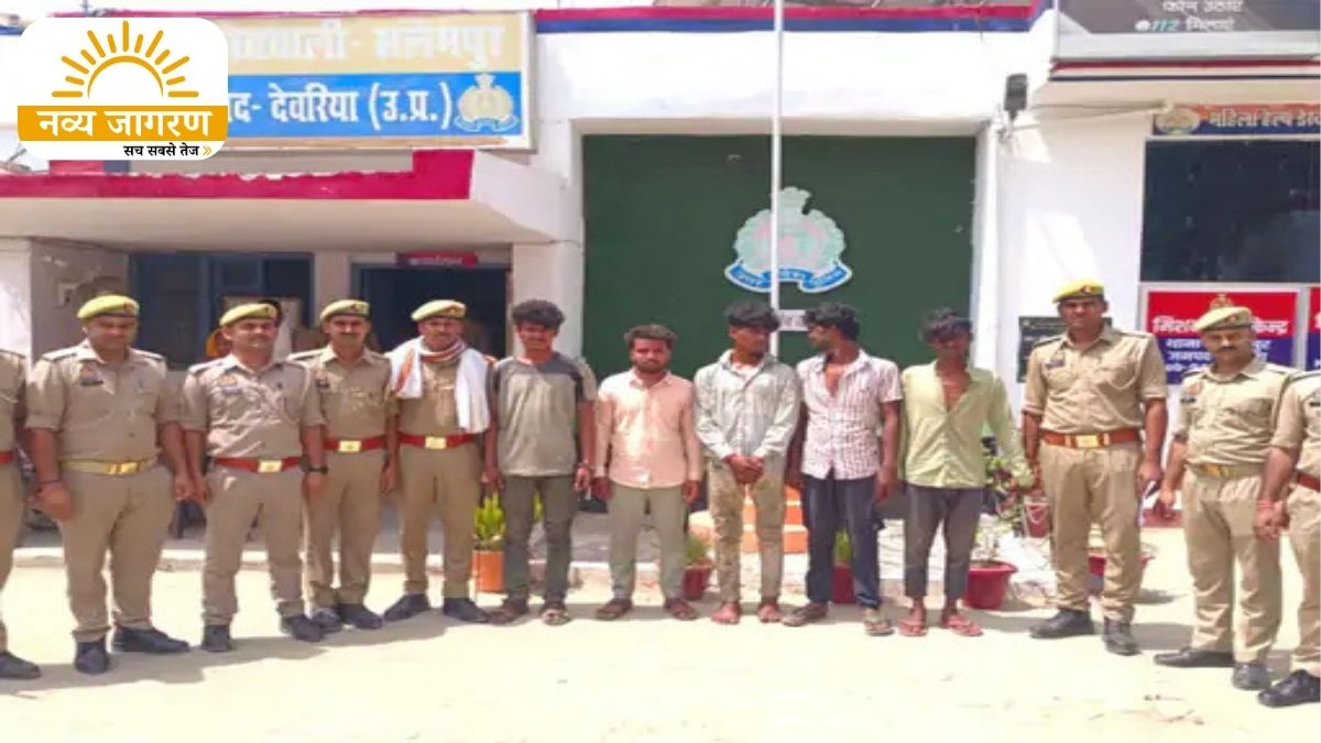 रेलवे लाइन के पास से पुलिस ने दबोचा, एक फरार की तलाश जारी