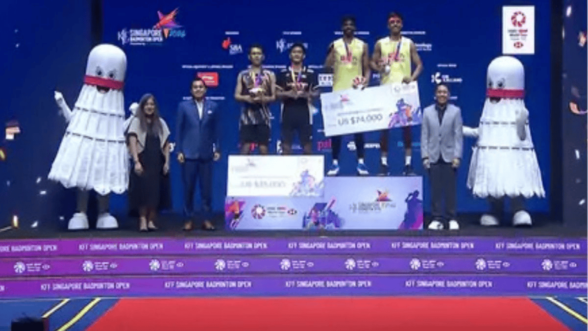पहली बार जीता सुपर 750 खिताब, फाइनल में इंडोनेशियाई जोड़ी को हराकर रचा इतिहास