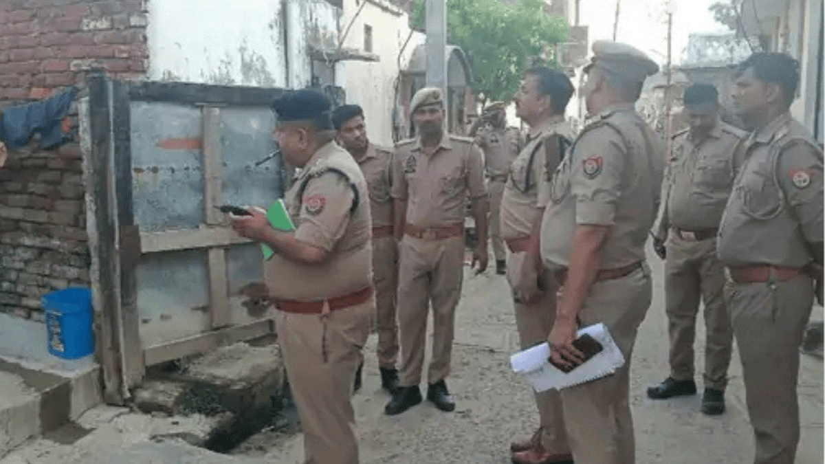 चारपाई के पाटे से हमला कर की हत्या, मारपीट में पत्नी भी घायल