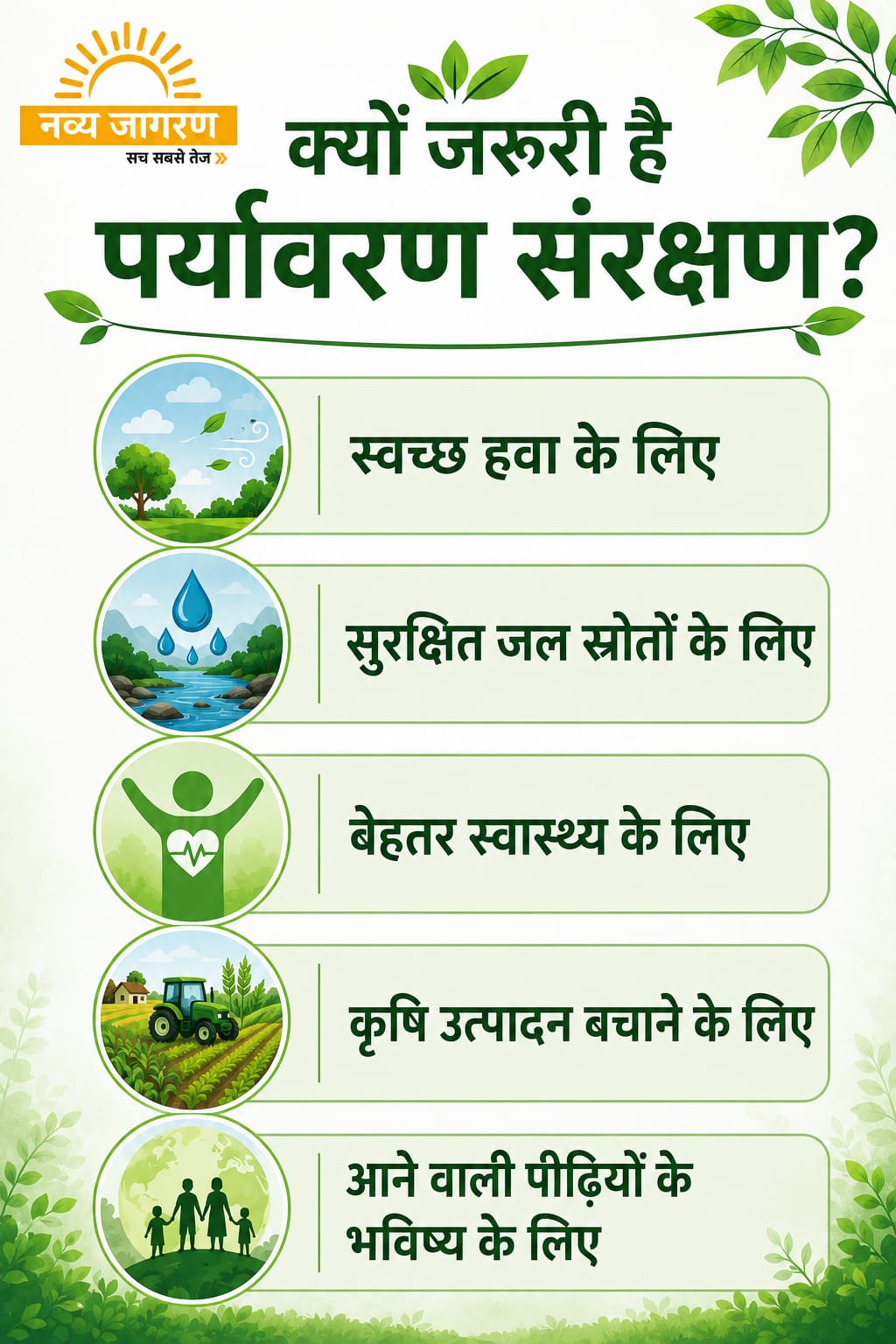 हरियाली से आएगी खुशहाली, प्राकृतिक आभूषण को सहेजना आज के समय की सबसे बड़ी मांग