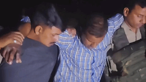 अश्लील वीडियो बनाकर करता था ब्लैकमेल, पैर में गोली लगने से हुआ घायल