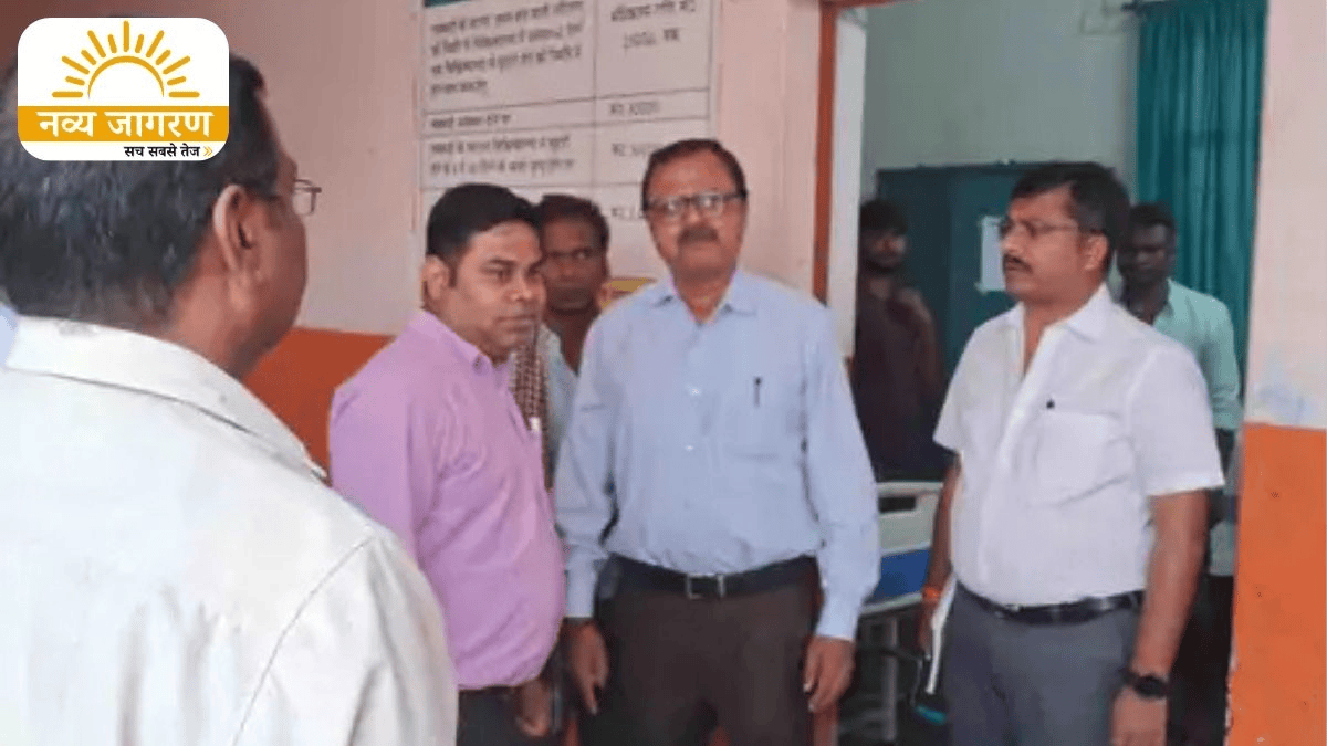 सीएमओ ने सीएचसी का किया निरीक्षण, गर्भवती और बच्चों का बनेगा विशेष डेटाबेस
