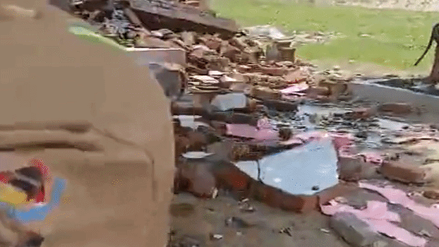 युवती की मौत; युवक घायल, फायर ब्रिगेड ने आग पर पाया काबू