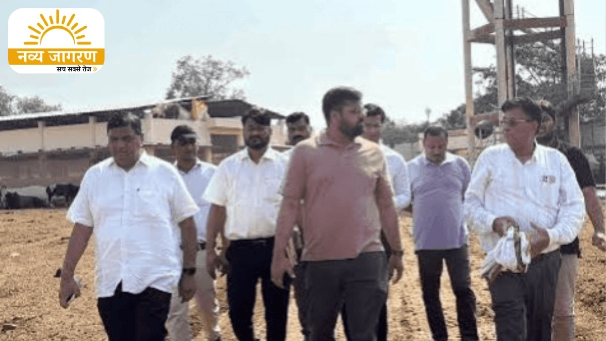 निरीक्षण के बाद नगर आयुक्त ने जताई नाराजगी,  गायों को अलग शेड में रखने के दिए निर्देश