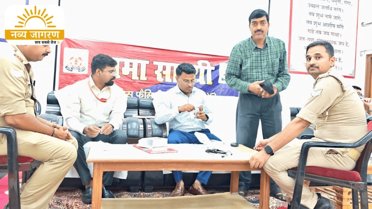 जवानों और परिजनों का हुआ हेल्थ चेकअप, जांच के बाद दी गईं दवाएं