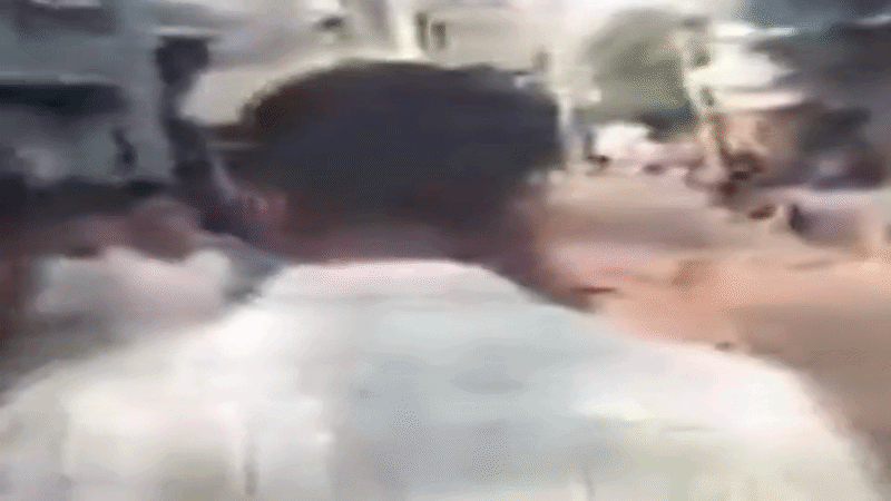 टीन शेड हटवाने के दौरान हुआ विवाद, सोशल मीडिया पर वीडियो वायरल