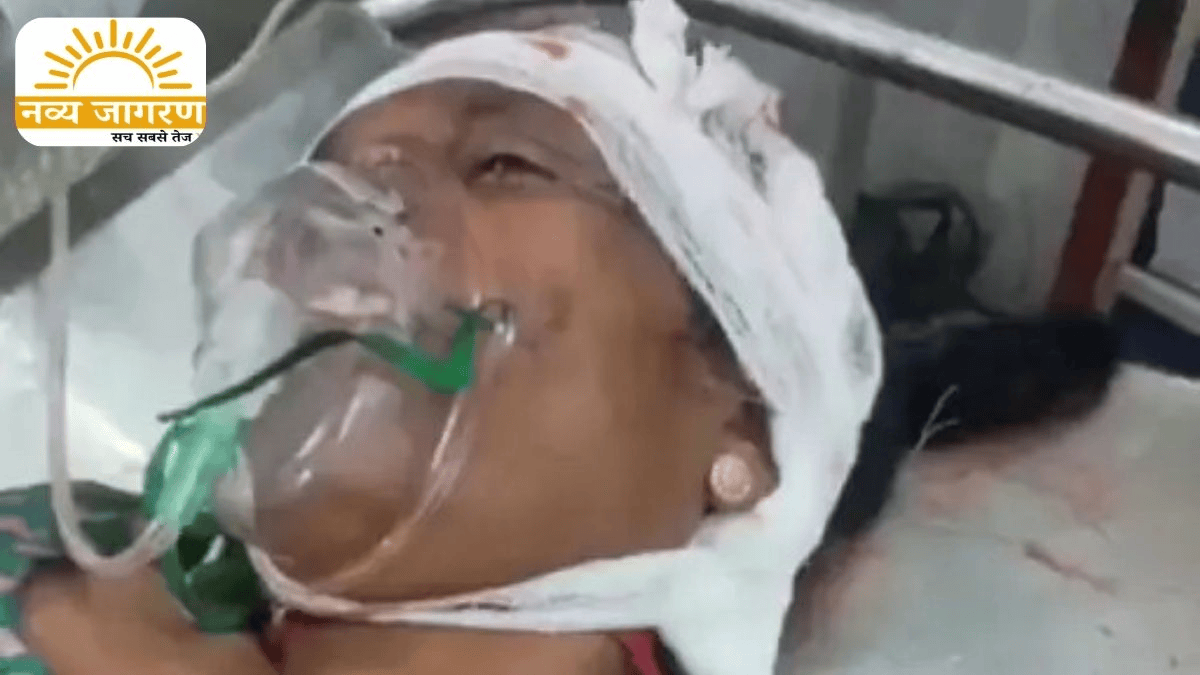 रेफर किए जाने के दौरान रास्ते में मौत, रेलवे ट्रैक पार करते समय हुआ हादसा