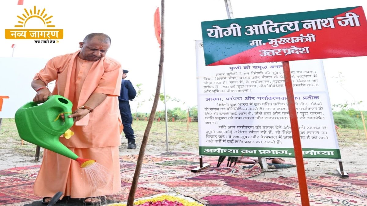सीएम योगी ने की अपील, सभी लोग लगाएं एक पेड़ मां के नाम 