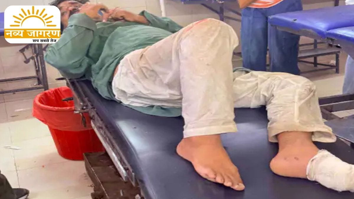पहले हादसे के बाद भागते समय दूसरे को मारी टक्कर, तीन लोग गंभीर घायल