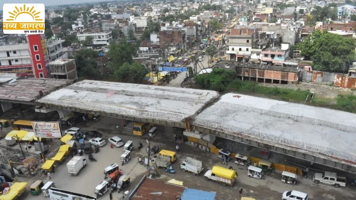 सितंबर तक निर्माण कार्य पूरा होने की उम्मीद, 570 मीटर लंबा बन रहा फ्लाईओवर