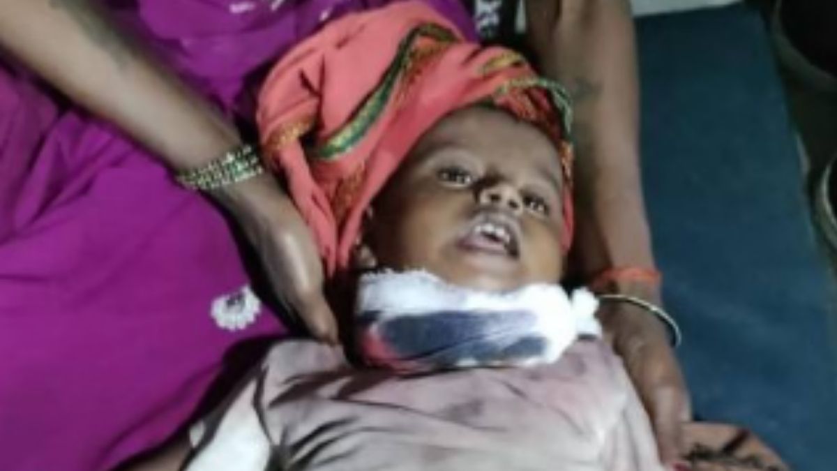 आंगन से मासूम बच्ची को दबोचा, गले और शरीर पर मिले गहरे घाव