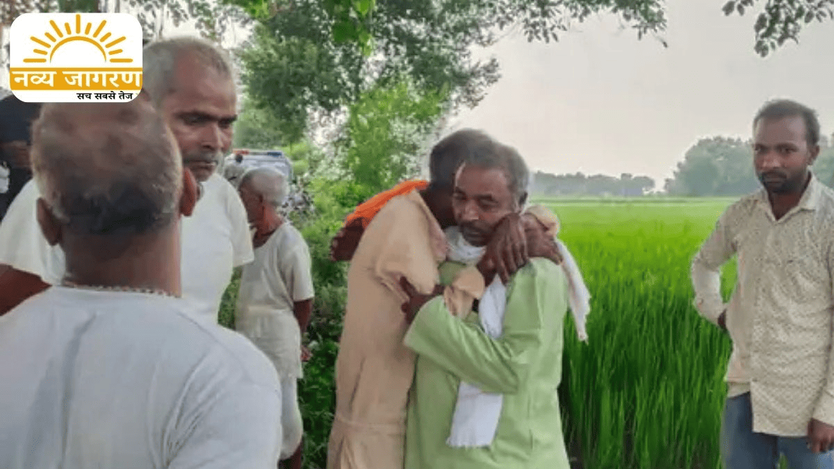 खेत में मिला शव, सब्जी बेचकर लौट रहे थे घर