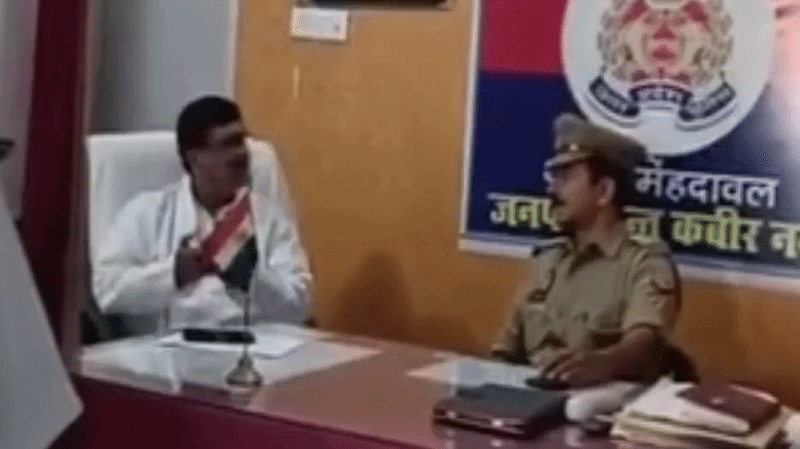 40 मिनट तक चली तीखी बहस, विधायक ने लगाया एकतरफा कार्रवाई का आरोप