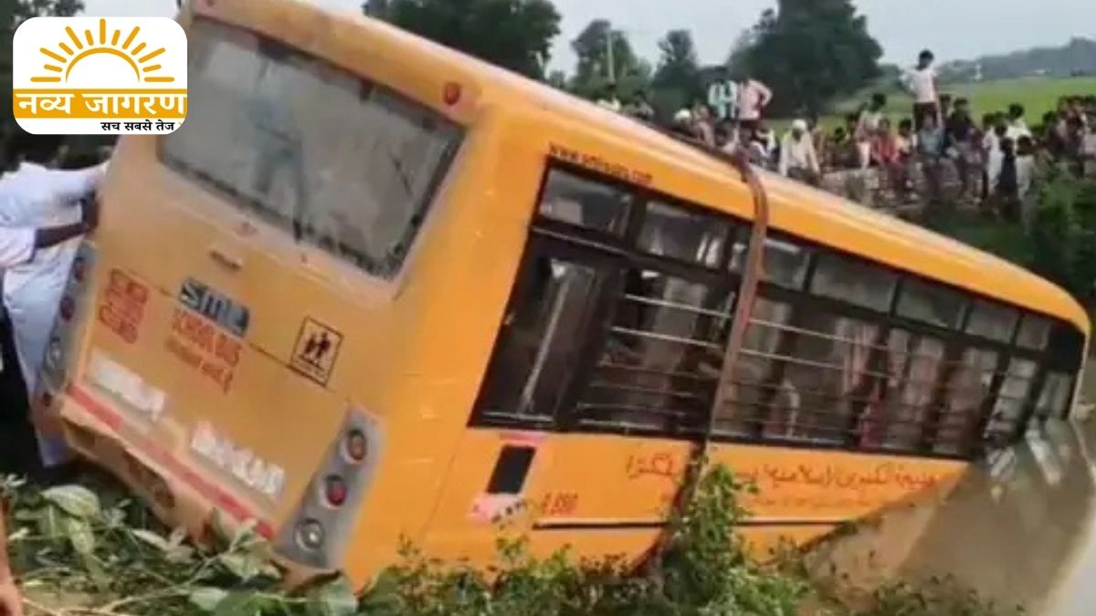 बच्चों को घर छोड़कर वापस लौट रही थी गाड़ी, स्टेयरिंग फेल होने से हुई बेकाबू