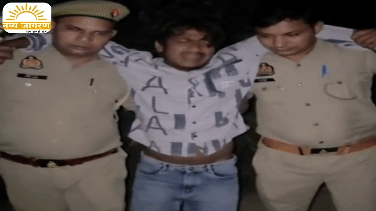 चेकिंग के दौरान भागने लगा बदमाश, पीछा कर टीम ने दाएं पैर में मारी गोली