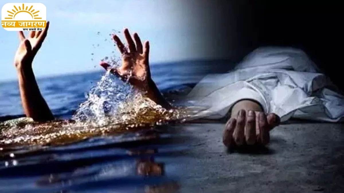 पानी में उतराता दिखा शव, घटनास्थल से बरामद हुए कपड़े और बाइक