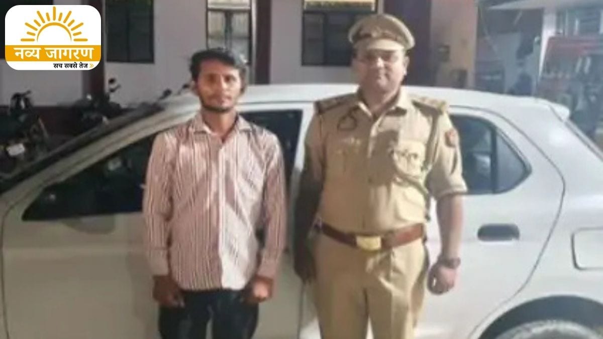गाड़ी में फंसने के बाद 20 मीटर तक घसीटा, पुलिस ने किया गिरफ्तार