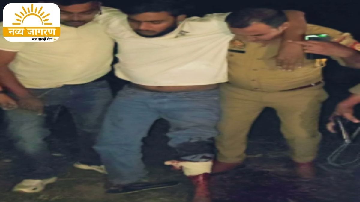 पुलिस ने पैर में मारी गोली, जुलाई में दिल्ली-मेरठ एक्सप्रेसवे पर की थी लूट