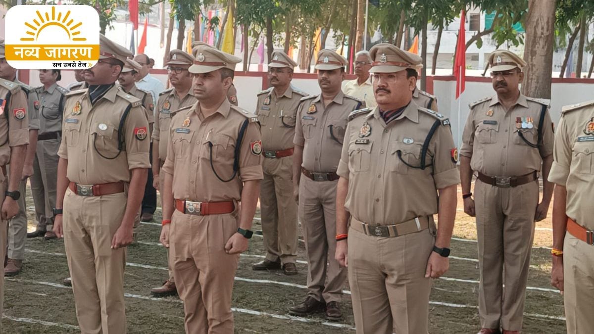 1959 से अब तक के बलिदानियों को किया याद, गोरखपुर पुलिस लाइन में पुलिस स्मृति दिवस पर वीर जवानों को दी गई श्रद्धांजलि