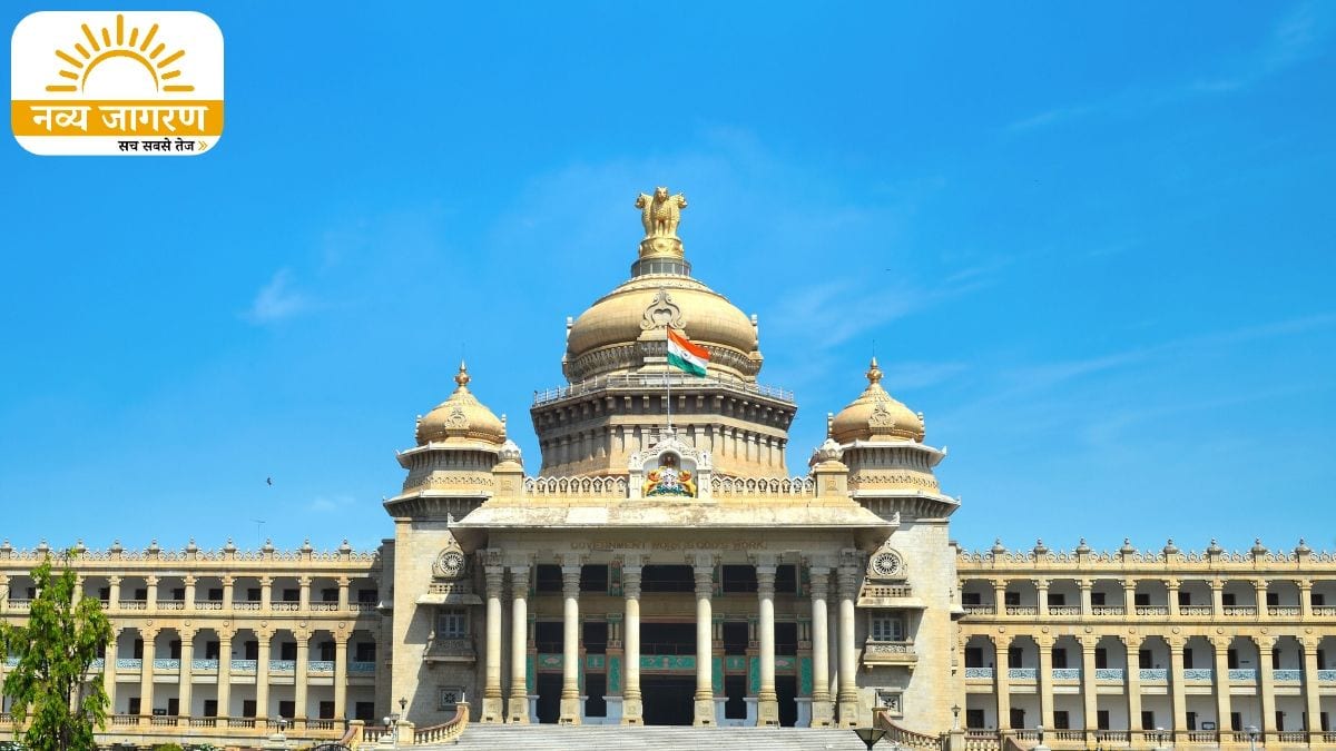 कैप्शन में लिखा- विधानसभा उड़ा दिया बम से, पुलिस ने किया गिरफ्तार